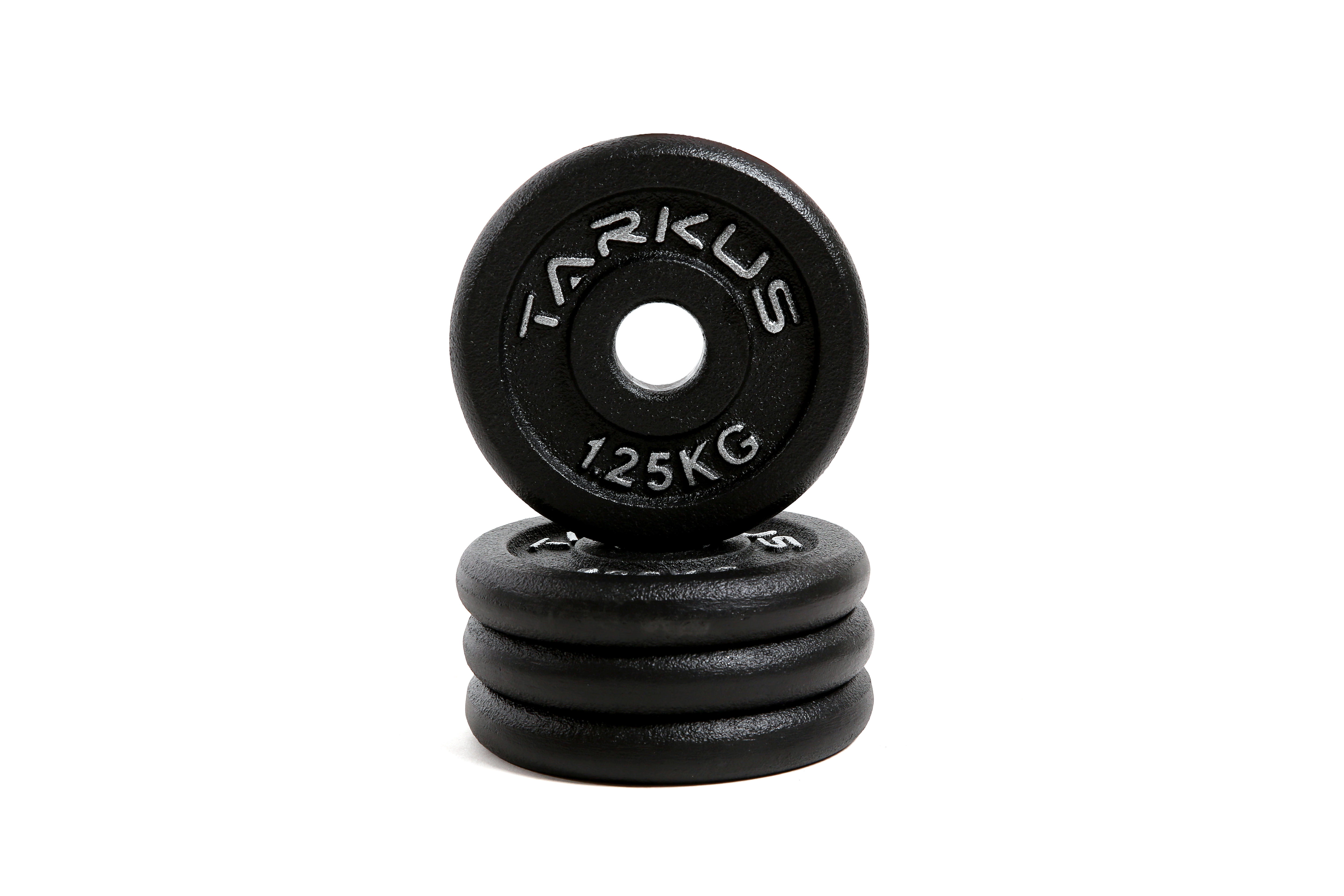 Диск чугунный TARKUS BB-204, 1,25 кг, диаметр 26 мм, черный, 4 шт.